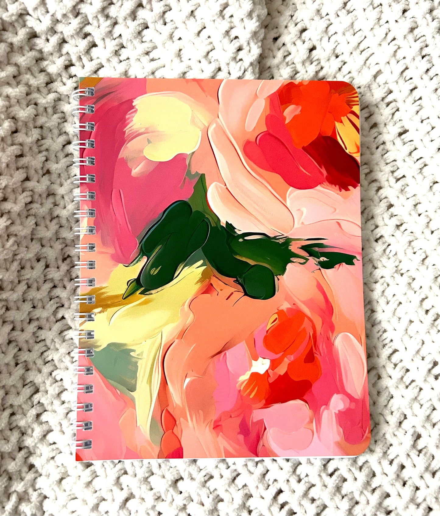 Bloom Abstract Floral Notebook